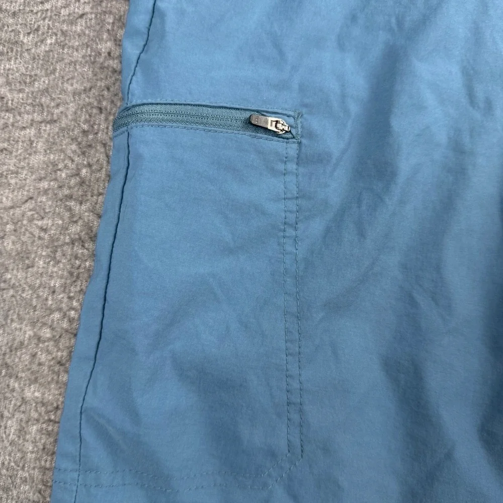 Weatherproof Vintage Shorts Mens 36 Blue Regular Fit Nylon Spandex Cargo 1361276
